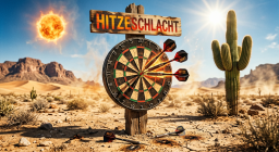 Hitzeschlacht - Hitze,  Hitzeschlacht, Sommer, Temperatur, Wüste, Kaktus