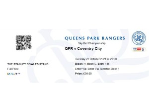 Queens Park Rangers : Coventry City