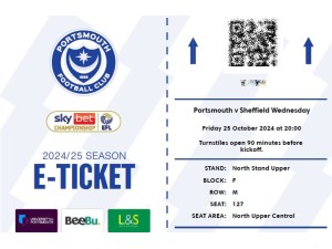 Portsmouth FC : Sheffield Wednesday