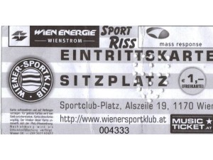 Wiener Sportclub : SK Vorwärts Steyr - Wiener Sportclub : SK Vorwärts Steyr
