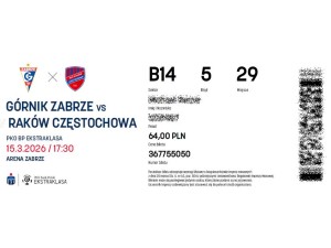Górnik Zabrze : Raków Częstochowa