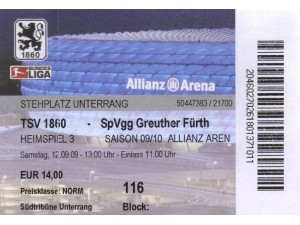 TSV 1860 München : SpVgg Greuther Fürth - TSV 1860 München : SpVgg Greuther Fürth
