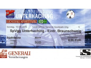 SpVgg Unterhaching : Eintracht Braunschweig - SpVgg Unterhaching : Eintracht Braunschweig