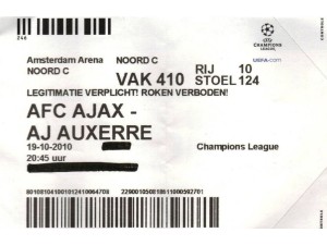 Ajax Amsterdam : AJ Auxerre - Ajax Amsterdam : AJ Auxerre