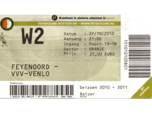 Feyenoord Rotterdam : VVV Venlo - Feyenoord Rotterdam : VVV Venlo