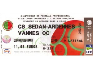CS Sedan Ardennes : Vannes Olympique Club - CS Sedan Ardennes : Vannes Olympique Club