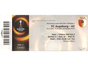 FC Augsburg : AZ Alkmaar - FC Augsburg : AZ Alkmaar
