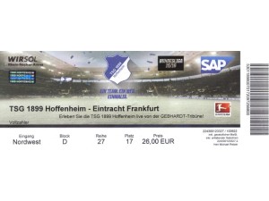 TSG 1899 Hoffenheim : Eintracht Frankfurt - TSG 1899 Hoffenheim : Eintracht Frankfurt