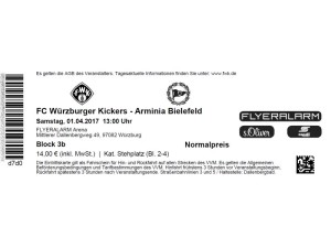 Würzburger Kickers : Arminia Bielefeld - Würzburger Kickers : Arminia Bielefeld